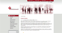 Desktop Screenshot of periculum.cz